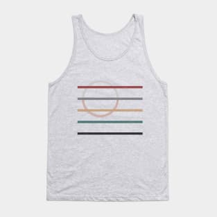 for Love || stripes & circle Tank Top